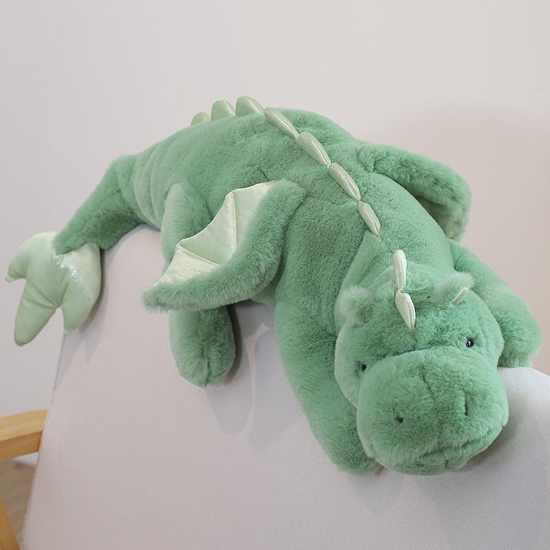 Large Plush Flying Dragon Dinosaur Pillow Doll - Soft & Huggable