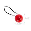 Red Glowing Clown Nose Cosplay Props Party Stage Performances Prop Festival Make Up Skin-friendly Clown Nose Decoration