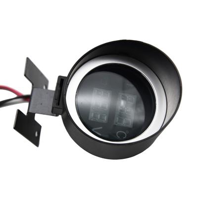 Motorcycle Thermometer Digital Moto Water Temperature Gauge + Voltmeter 2 In 1 Indicator For Car with 10mm Water Temp