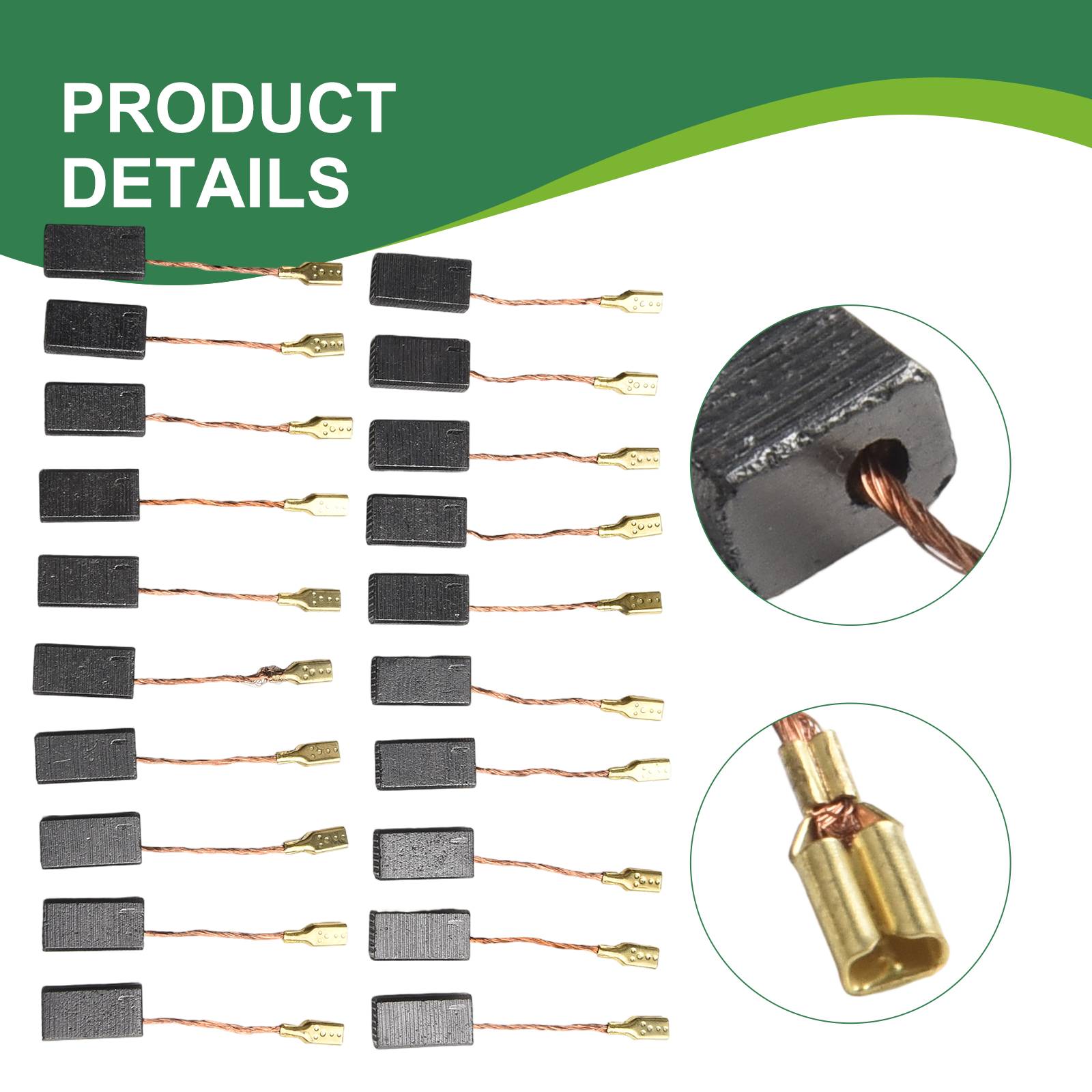 

Practical Carbon Brush Carbon Brush Power Brush Repairing Part Carbon And Metal Carbon Brushes Drill Motor Carbon Brush China Mainland