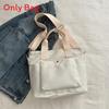 Canvas Tote Bag For Women With Topstitched Detail And Zipper Closure For Casual Daily Use