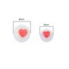 Natural Shell Double-Sided Hot Stamping Flat Round Beads For DIY Necklace Bracelet Earrings Jewelry Making