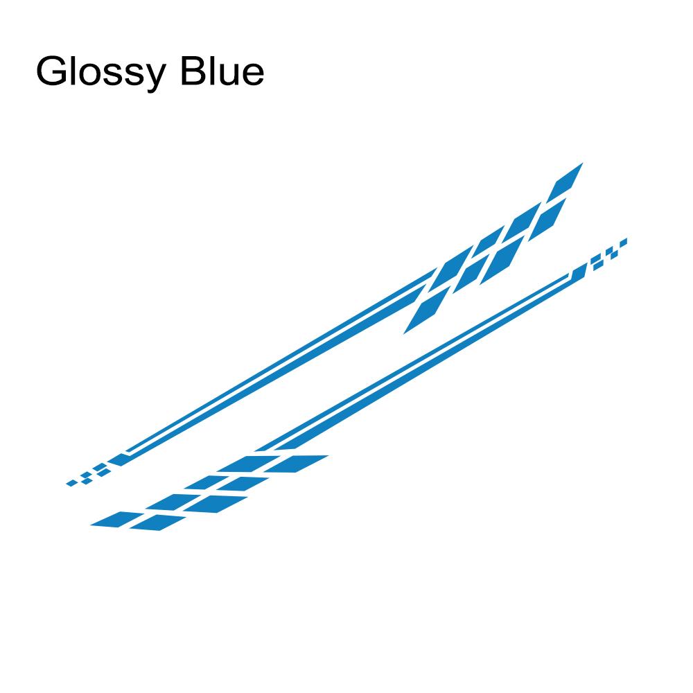 Car Waist Line Vinyl Film Stickers For SUV Auto Racing Sport Styling Long Stripes Graphic Stripes Decor Decal Tuning Accessories