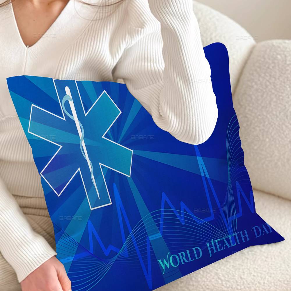 Ems Star Of Life Anime Pillow Cushion Cover Pillowcase Living Room Sofa Home Decor Customized