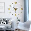 Creative Clock, Personalized Home Diy Wall Clock, No Need for Drilling, Decorative Wall Sticker Clock, Acrylic Silent Wall Clock