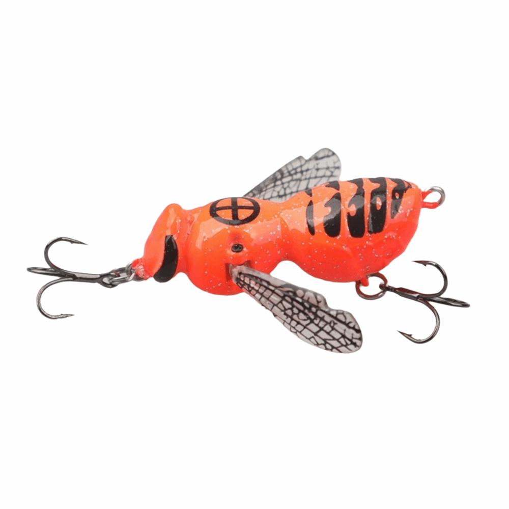 2026 5g Weight Fishing Lures Floating Design Insect Shape Bionic Swimbaits 48mm Size Wobblers Bass Fishing