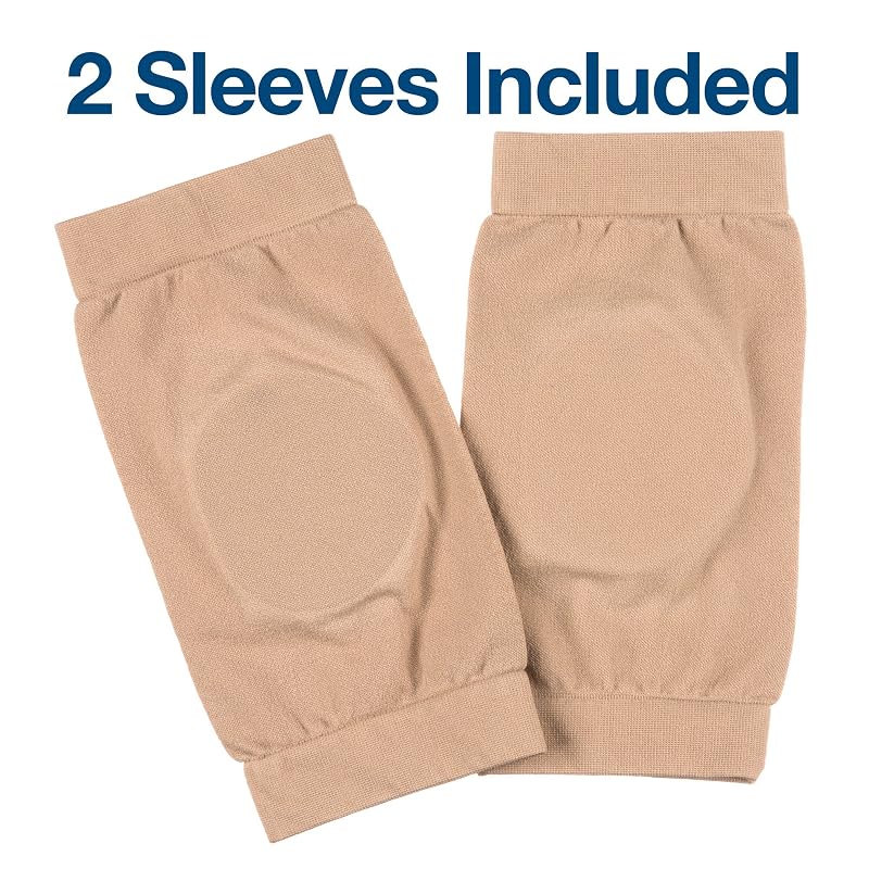 ZenToes Ankle Bone Protection Socks, Ankle Sleeves with Gel Pads, for Boots, Skates, Splints, and Braces - 1 Pair