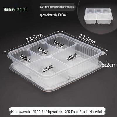 HUIHUADU Disposable Takeaway Lunch Boxes