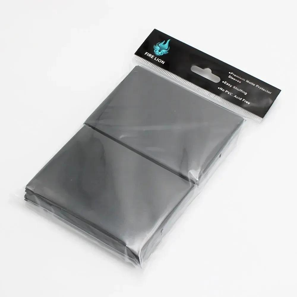 

100 шт./компл. 66*91 мм пенни цвет матовый катана коллекционные карты чехол держатель TCG карты протектор для MTG Yugioh карты чехлы чёрный