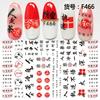 Self Adhesive Flower Unicorn Pattern Nail Art Decorations Stickers And Decals Acrylic Manicure Nails Supplies Tool HQ