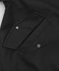 WEGO Unisex PU Flight Blouson Outerwear Cold Weather Korean Oversized Size Black 2-Way Jacket, Clothing, Fall/Winter Clothes, Style, Silhouette, Gift,