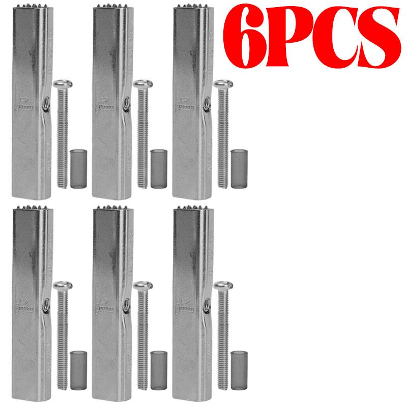 12/1PCS Dark Box Repair Screw Fix Tool 86type Wall Mount Electrical Plug Switch Outlet Socket Back Cassette Replacement Clip Kit