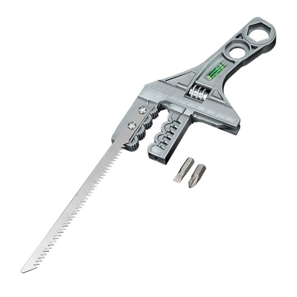 Large Opening Bathroom Wrench Aluminum Zinc Zinc Alloy Water Heating Wrench Multifunctional Wrench Home Use