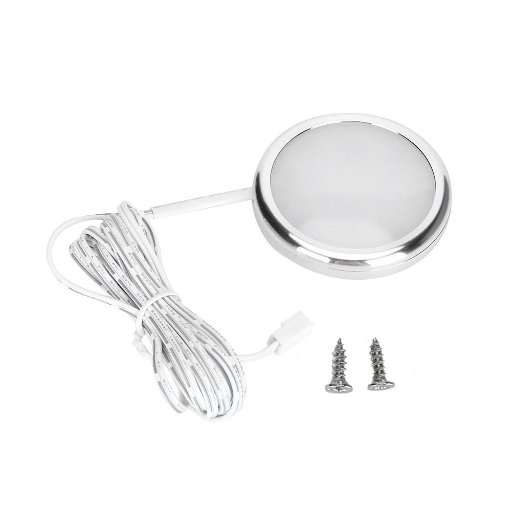 

12V LED Under Cabinet Light thin Counter Wardrobe Lamp for Home Hotel (White)