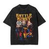 Lonely Viltrumite Invincibles Washed T Shirt Man  Y2k Basic Cotton T Shirts Summer Crew Neck Leisure Tees Print Big Size Clothes