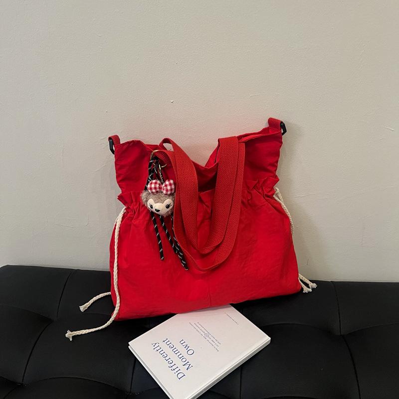 2025 New Japanese Large-capacity Literary Style Light and Simple Bag, Casual Fashion Tote Bag, Student Shoulder Bag