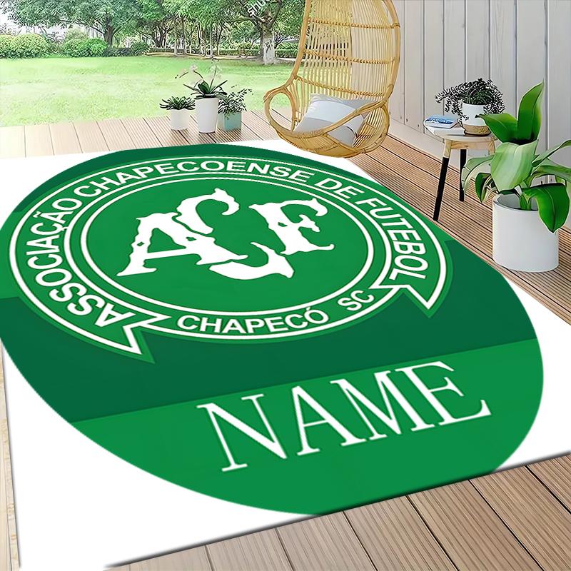 Custom Name "Vasco Shield Emblem" Carpet Rug Customizable Soft Washable Anti-Slip Home Living Room Sofa Mats Personalized Rug. 0909266