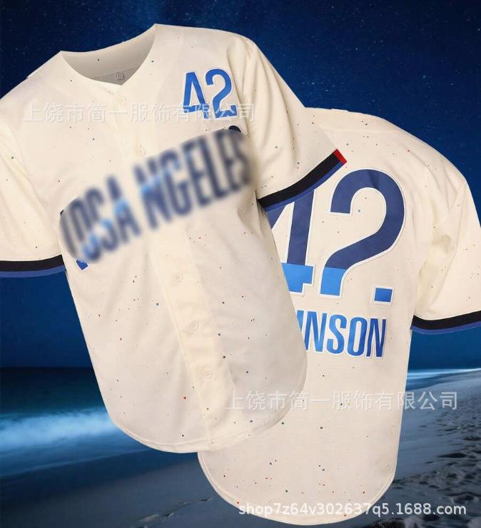 Sports Baseball Uniform Short Sleeve Cardigan Letter Print Men's and Women's Game Training Uniform T-Shirt Game Top