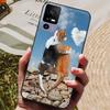 Para TCL 40R Funda Trasera de Silicona Funda para Teléfono para TCL 40 R 5G Fundas 6.6" TCL40R 5G T771K T771K1 T771H T771A Parachoques Suave coque