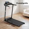 Foldable Treadmill for Home Use Up To 12 Km/h, with LED Display, App