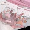 ZVEV Paw Print Eyeshadow Natural Cat 5 Eye Daily Puffy Bag Palette [Official] Palette, Design, Colors, Makeup, Eyeshadow, Blush, Pixie, Waterproof,