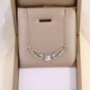 Wings Pendant New Jewelry Women's Fashion Diamond-encrusted Love Necklace Alloy Sweater Chain