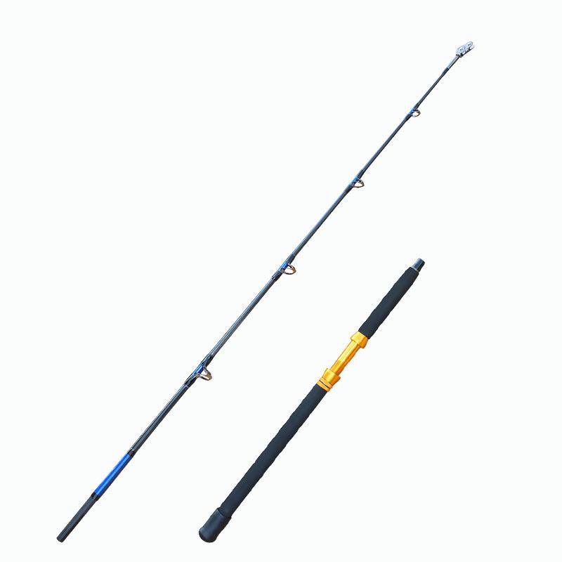 Deep Sea Carbon Fiber Fishing Rod: 1.65-1.85m, Super Strong, Heavy Lure Capacity