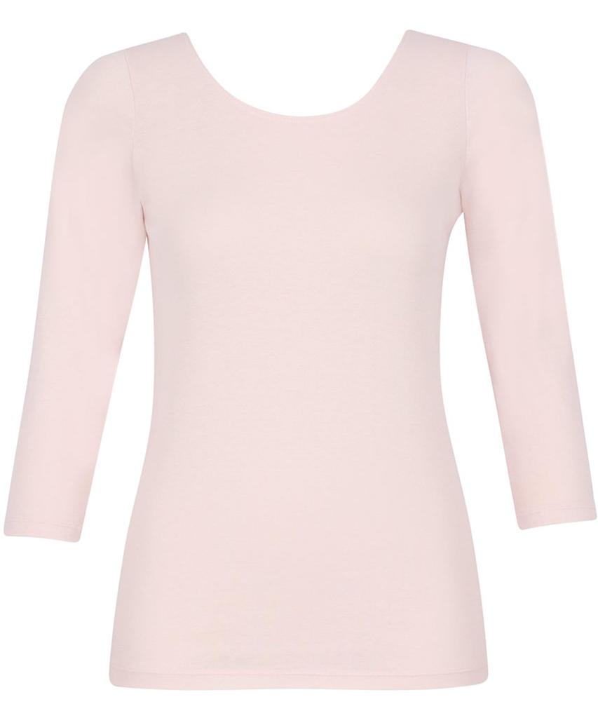 Organic Cotton Loose Long Luxurious Organic Cotton Wing/Wacoal Women's 100% Innerwear, Moisture-Wicking, Quick-Drying, Fit, 3/4 Sleeve, Sleeve,