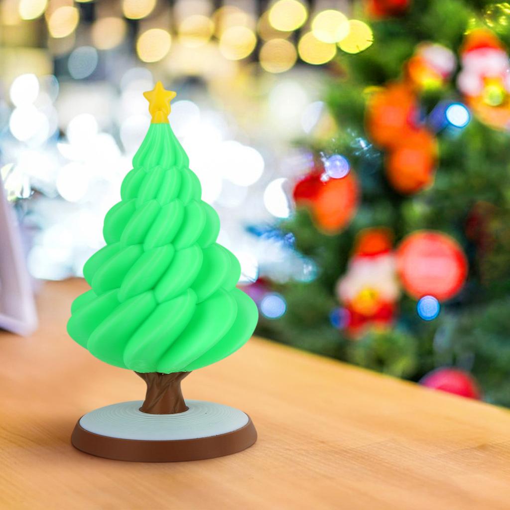 Vánoční stromek, 3D tištěné vánoční ozdoby, Dekorativní ozdoby, Vánoční stromek bytová dekorace