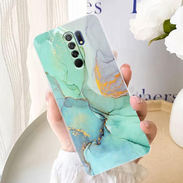 For Redmi 9A 9C NFC Case For Xiaomi Redmi 9 Case Silicon Fashion Clear TPU Back Cover For Xiaomi Redmi 9T 9AT Phone Case Fundas