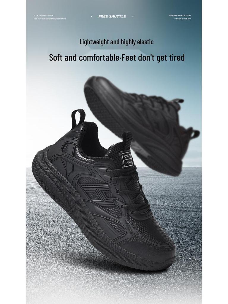 Men's Slip-Resistant Waterproof Professional Chef Shoes - Oil-Proof, Year-Round Kitchen Workwear