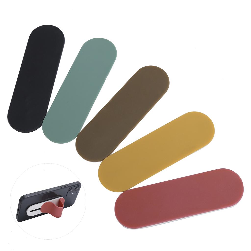 5pcs Smartphones Stand and Finger Grip for iPhone Android with Reusable Stick Silicone Pad