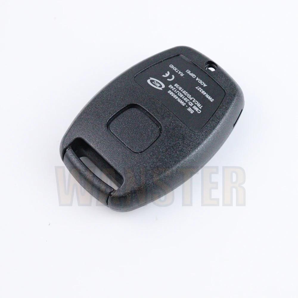 2 3 4 Bottons Car Key Housing Car Key Shell Case Fob Cover For Honda Accord Crv Pilot Civic Fit Insight Ridgeline Hrv Jazz 2008