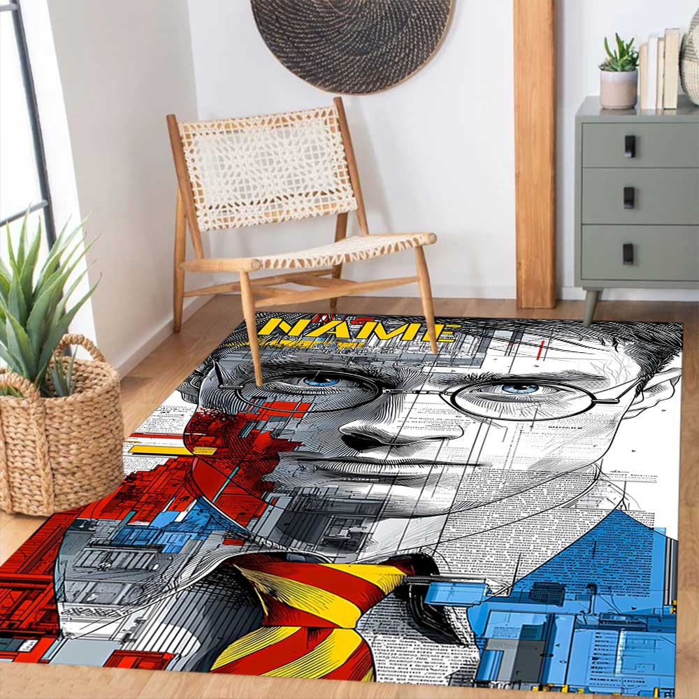 Warner Bros. Funktioniert (34) Personalisieren Sie Ihren Namens-Teppich, Ihr Bürostuhl-Kissen, Ihr Geschenk für Schlafzimmer und Wohnzimmer zu Hause.