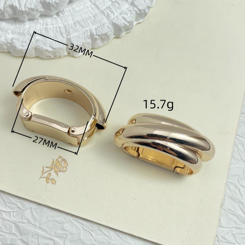 European Metal Decorative Scarf Buckle & Swimsuit Knot Connector