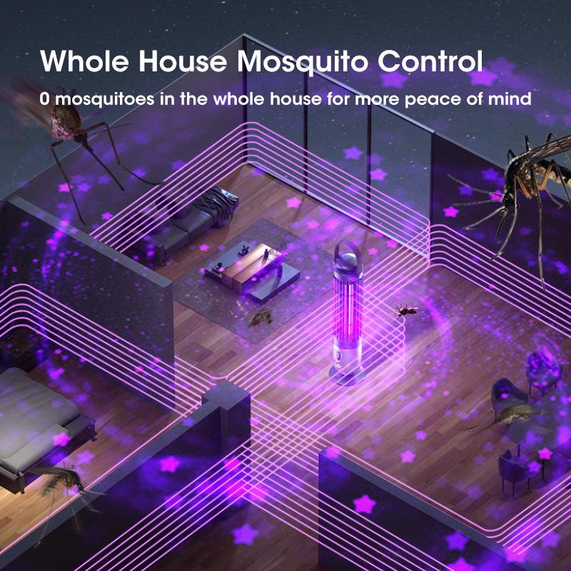 Electric Mosquito Killer Lamp USB Outdoor Insect Killer Camping Lantern Rechargeable Fly Swatter Killer Light Summer Necessary