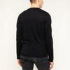 Emporio Armani Cotton Logo Print Crew Neck Long Sleeve T-Shirt Men Tops Black 8N1T64-1JNQZ-0999