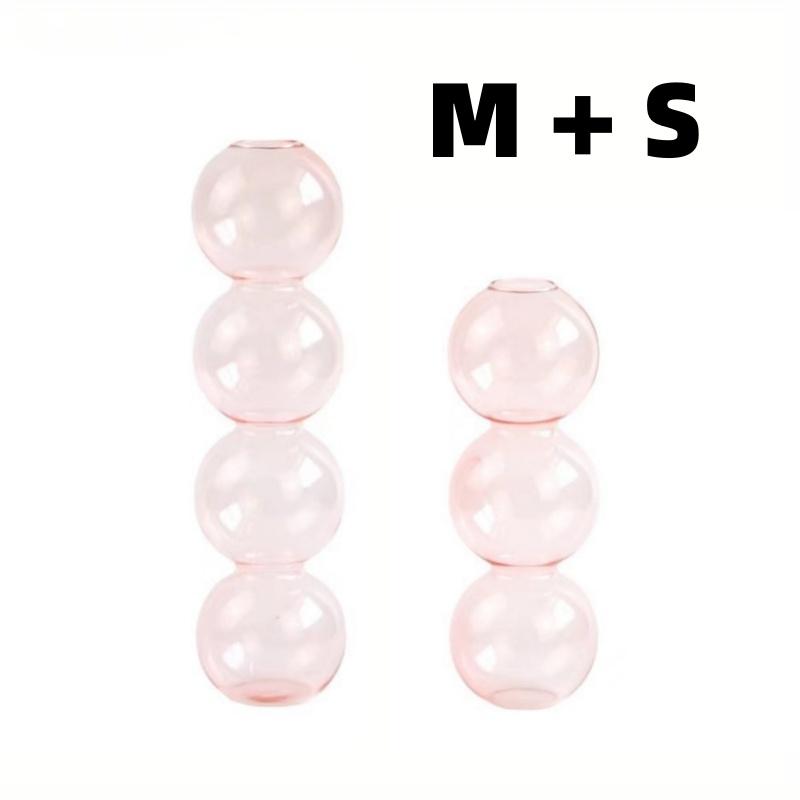 Exquisite Bubble Glass Vase Hydroponic Flowers Pot Elegance Chic Artistic Decoration for Home Decor Nordic Inspired Centerpiece