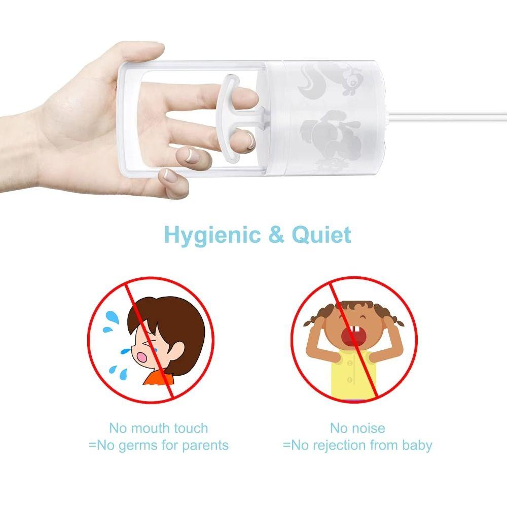 Nasal Irrigator Baby Nasal Aspirator Nose Sucker Nose Cleaner Kids Nasal Inhaler  For Newborns