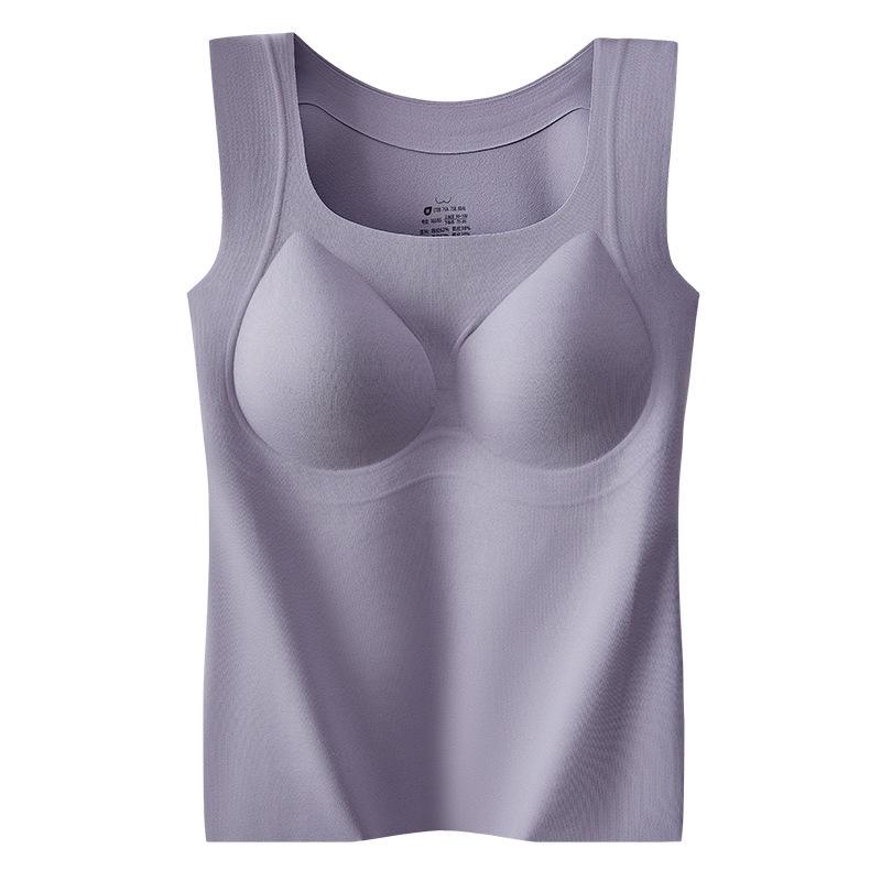 

Женский теплый жилет из немецкого бархата Mousse с бесшовными грелками 2XL: 85CD/90AB (70-80kg)