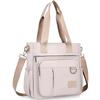 Damen Oxford Tragetasche Große Kapazität Umhängetasche Lässige Crossbody Handtasche Mehrere Taschen Reise Messenger Tasche