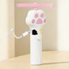 Electric Cat Toy  with 6 Flying Discs Rechargeable Cat Chase Toy Flying Disc  for Indoor Outdoor Yard Cats Dog