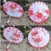 Embroidery Tassel Decorative Umbrella Large 82cm Ribbon Umbrella Flower Girl Umbrella  Photo Prop
