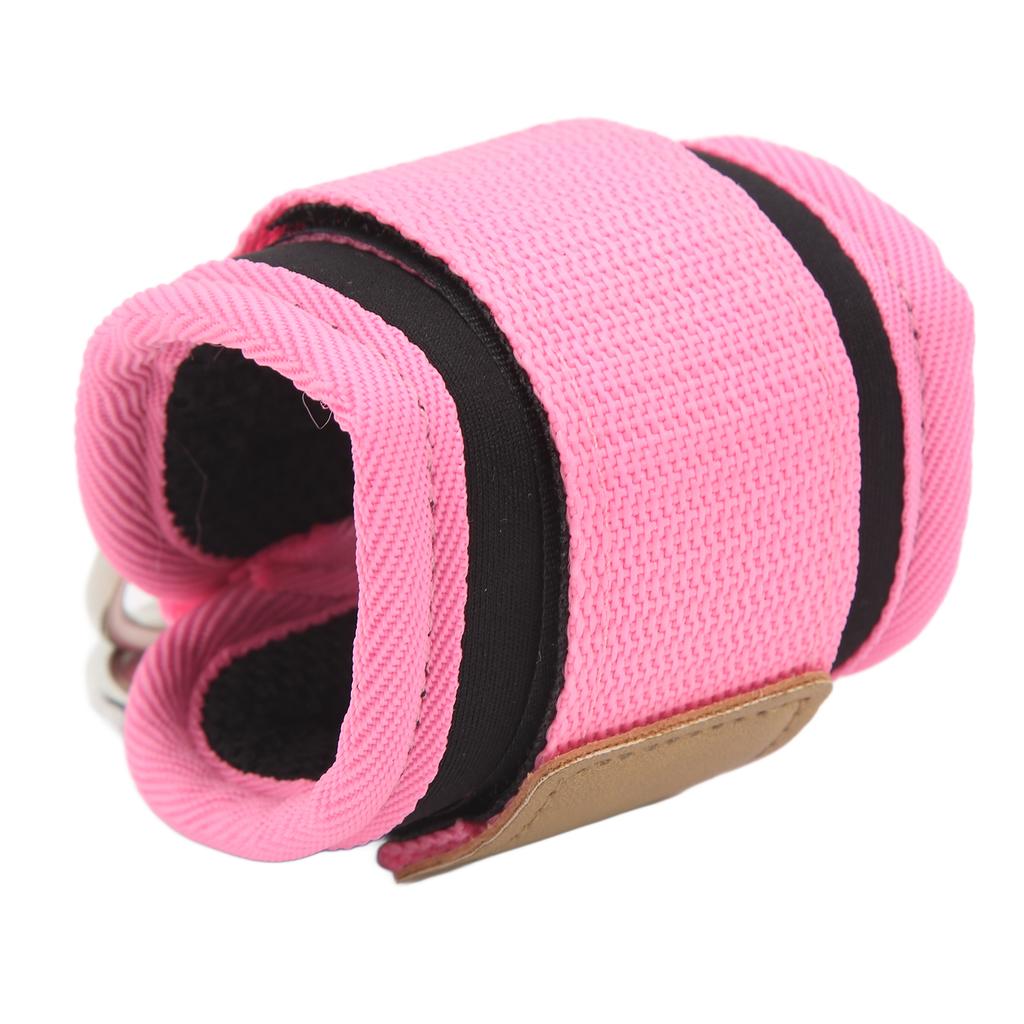 Fitness Ankle Buckle Leg Strength Trainer with Double D Rings and Rubber Straps for Men and Women