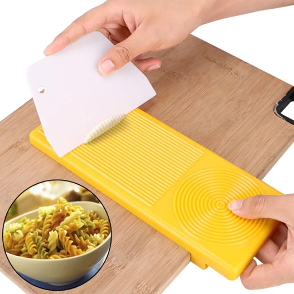 Mould Panel Pasta Maker Noodle Machine Pasta Board Kitchen Gadgets Rolling Pin Macaroni Making Tool