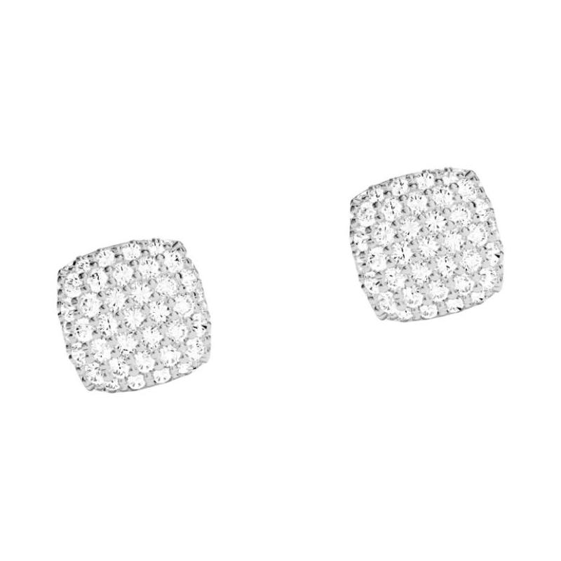 APM Monaco Light luxury high-end design 925 silver earrings for women, silver AE16719OX