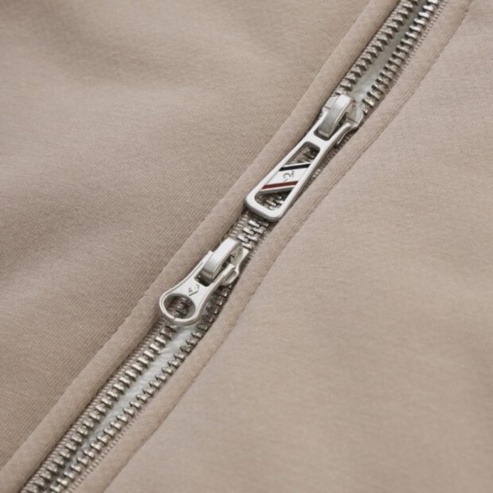 Le Coq Sportif Uni Sherpa Loose Fit Hoodie Zip Up Dbg Qq423lfto1