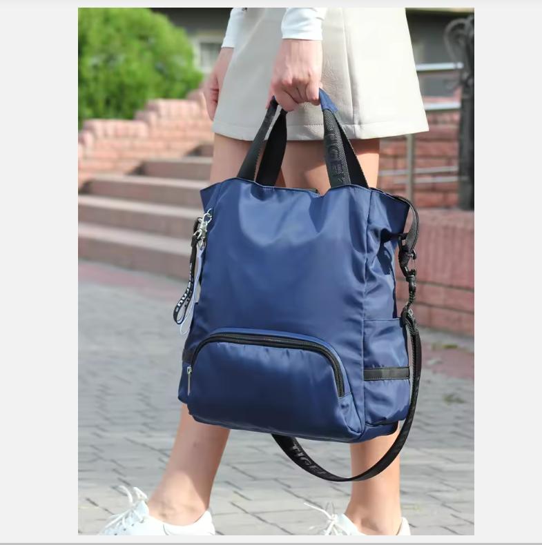 Módní 3v1 Dámská taška na batoh Taška na volný čas Taška přes rameno Taška přes rameno Lehká taška pro střední školu Dívčí kabelka Žena