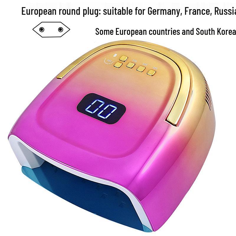 

Rechargeable Wireless LED Gradient Nail Therapy Lamp & Dryer