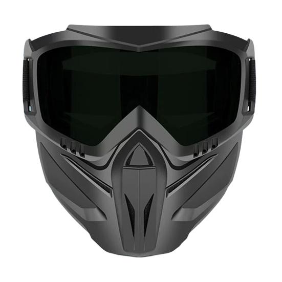 Anti-Fog Full Face Goggle Mask, Detachable 2-in-1 Lawn Mowing Goggles And Welding Mask Impact Resistant Windproof Protective Gear